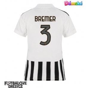 Juventus Gleison Bremer #3 Dámské Domácí Dres 2026-27 Krátký Rukáv Juventus Gleison Bremer #3 Dámské Domácí Dres 2026-27 Krátký Rukáv